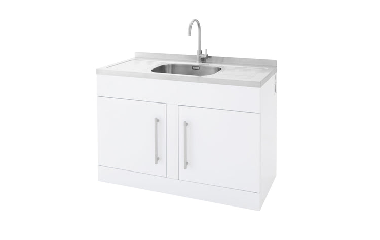 Supertub Series 3, Wide Body, Dual Door Model, with S/S Gooseneck Tap - ST1200