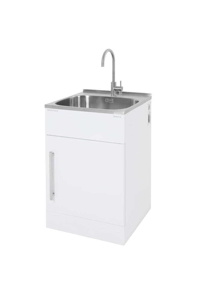 Supertub Series 3, Standard, Door Model, with S/S Gooseneck Tap - ST3103