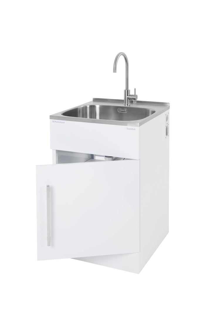 Supertub Series 3, Standard, Door Model, with S/S Gooseneck Tap - ST3103