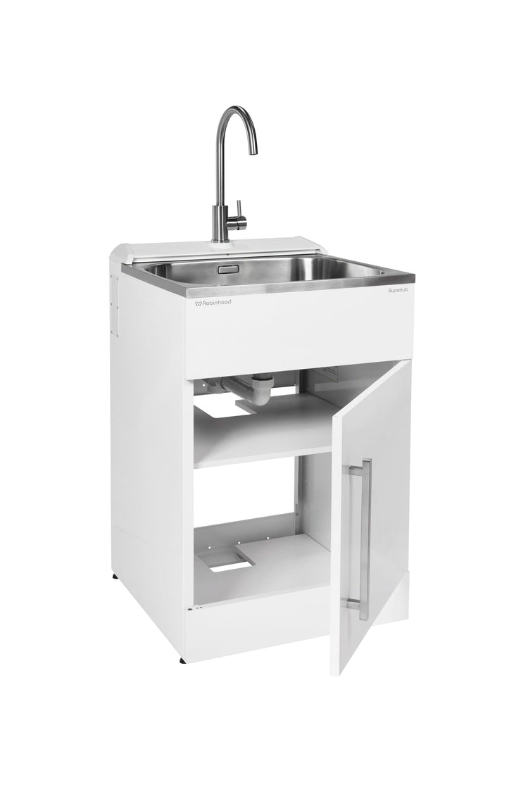 Supertub Series 3, Standard, Door Model + Console, with S/S Gooseneck Tap - ST3703