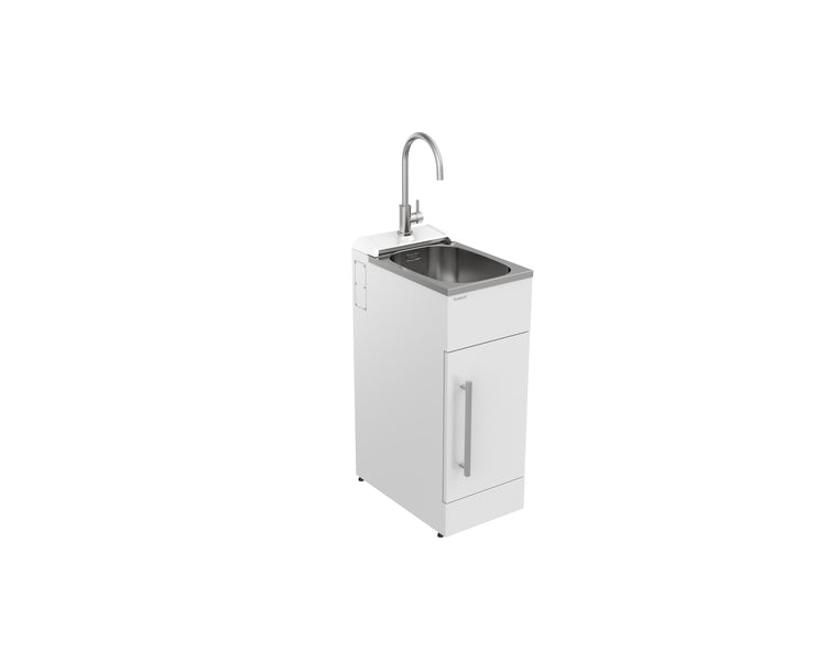 Supertub Series 4, Slim, Door Model + Console, with S/S Lead Free Gooseneck Tap - ST3704SLIM