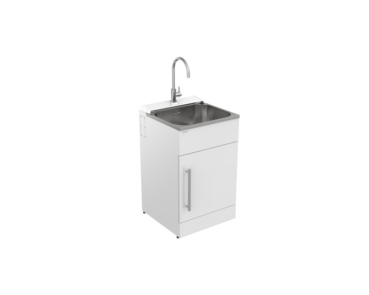 Supertub Series 4, Standard, Door Model + Console, with S/S Lead Free Gooseneck Tap - ST3704