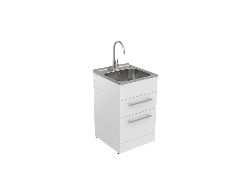 Supertub Series 4, Standard, Drawer Model, with S/S Lead Free Gooseneck Tap - ST7004