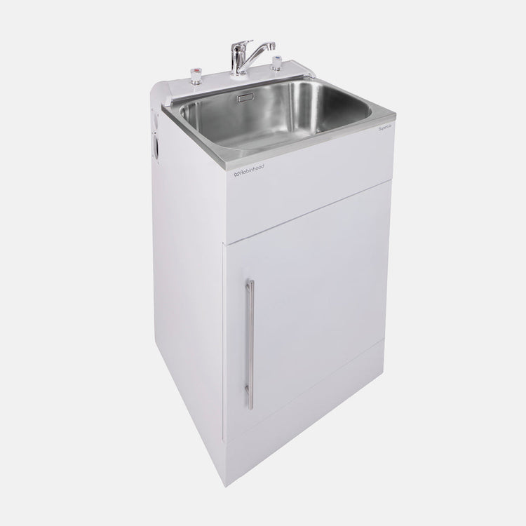 Standard Sized Tub with Washing Machine Taps