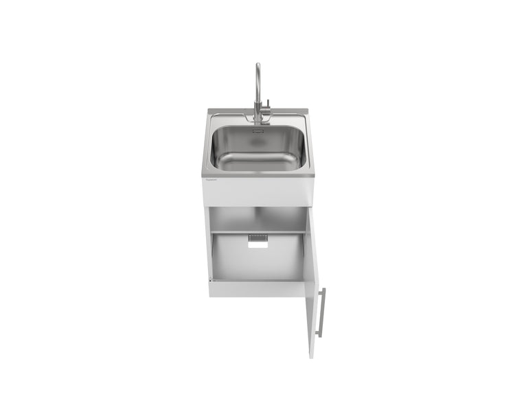 Supertub Series 4, Standard, Door Model, with S/S  Lead Free Gooseneck Tap - ST3104