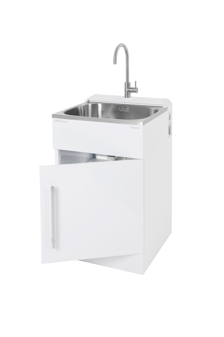 Supertub Series 3, Standard, Door Model + Console, with S/S Gooseneck Tap - ST3703