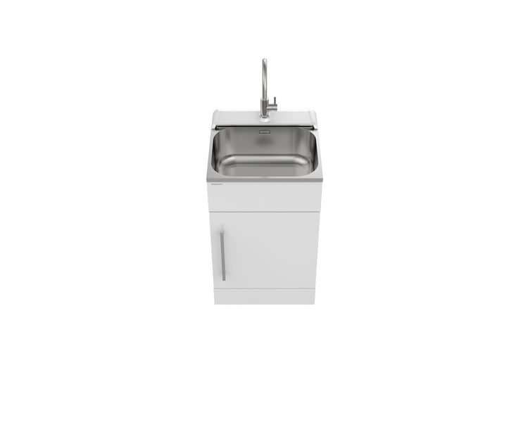 Supertub Series 4, Standard, Door Model + Console, with S/S  Lead Free Gooseneck Tap - ST3704