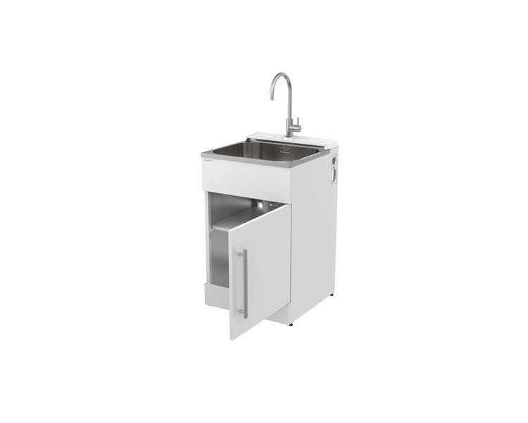 Supertub Series 4, Standard, Door Model + Console, with S/S  Lead Free Gooseneck Tap - ST3704