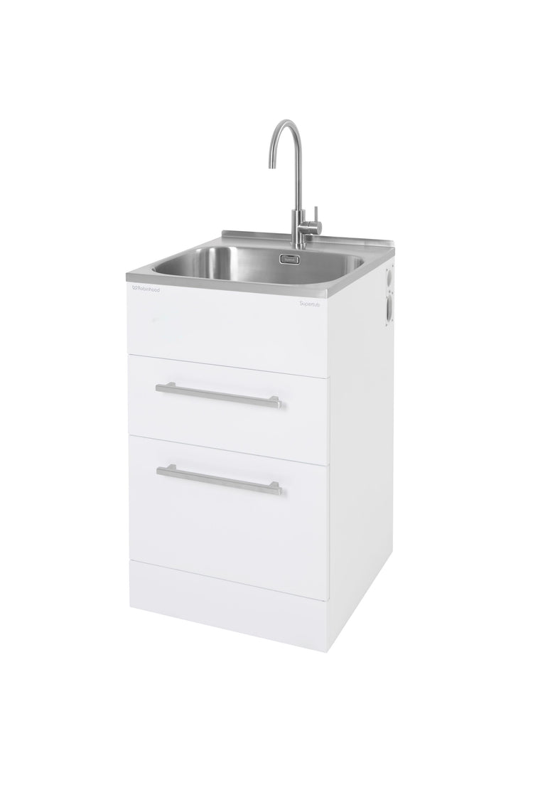 Supertub Series 3, Standard, Drawer Model, with S/S Gooseneck Tap - ST7003