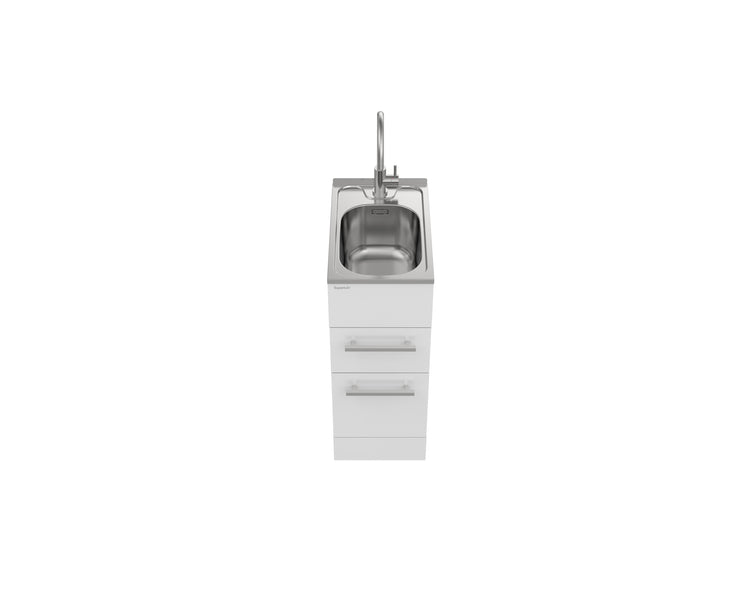 Supertub Series 4, Slim, Drawer Model, with S/S  Lead Free Gooseneck Tap - ST7004SLIM