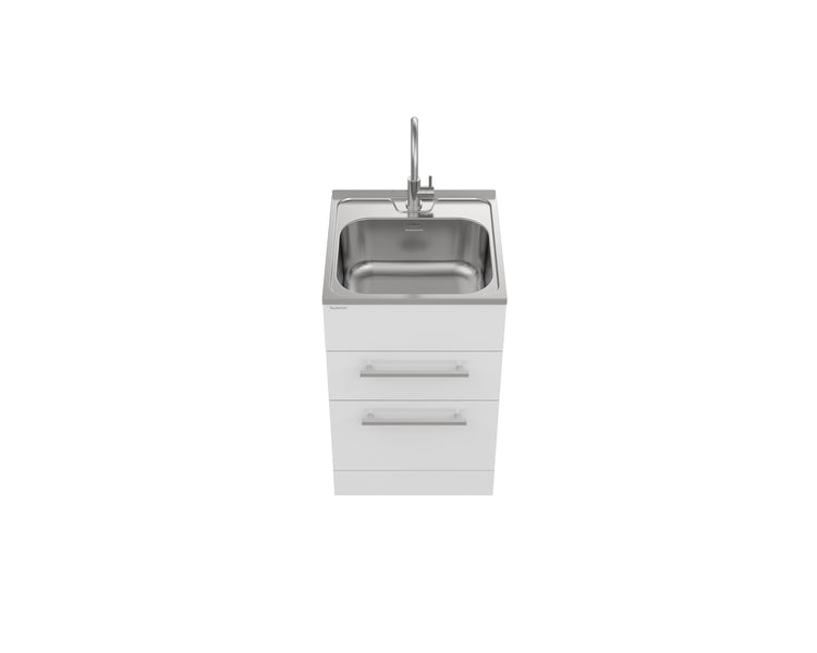 Supertub Series 4, Standard, Drawer Model, with S/S Lead Free Gooseneck Tap - ST7004