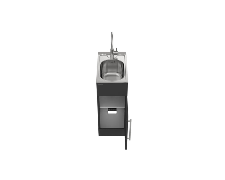 Supertub Series 4, Slim, Door Model, with S/S Lead Free Gooseneck Tap - STSLIMTAP4B