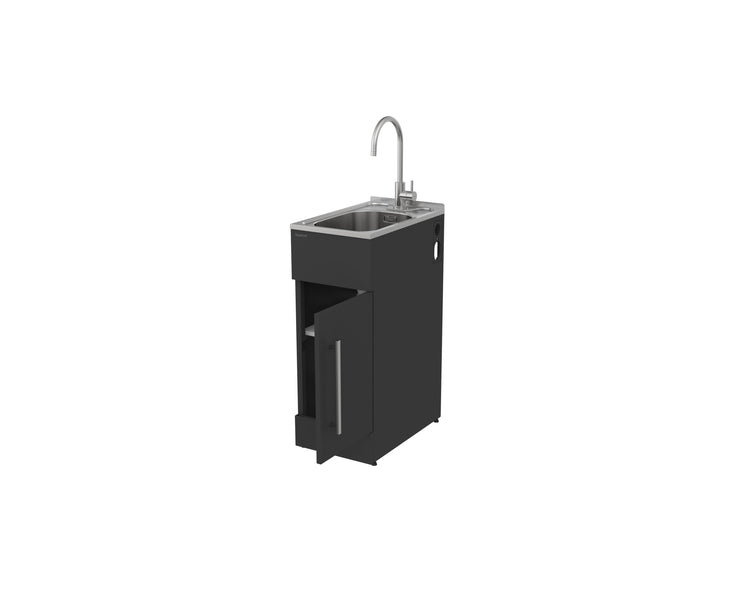 Supertub Series 4, Slim, Door Model, with S/S Lead Free Gooseneck Tap - STSLIMTAP4B