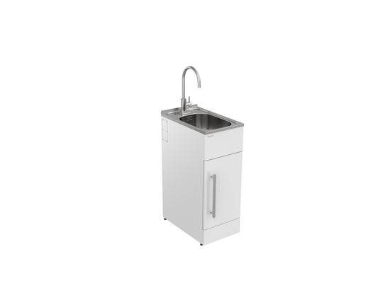 Supertub Series 4, Slim, Door Model, with S/S  Lead Free Gooseneck Tap - STSLIMTAP4