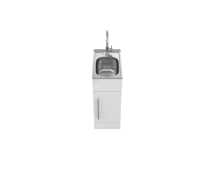 Supertub Series 4, Slim, Door Model, with S/S  Lead Free Gooseneck Tap - STSLIMTAP4